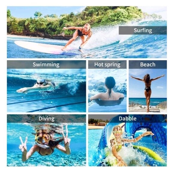 SYNCWIRE Waterproof Phone Pouch 2 Pack Universal IPX8 Waterproof Phone Case - Picture 8 of 8